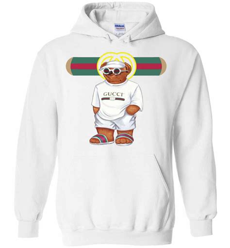 gucci bear hoodie.